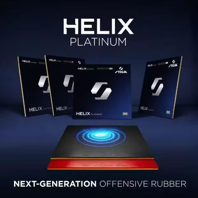 Table Tennis Germany - STIGA HELIX プラチナ卓球ラバー ハイテンサー ピンポンラバー ドイツ製