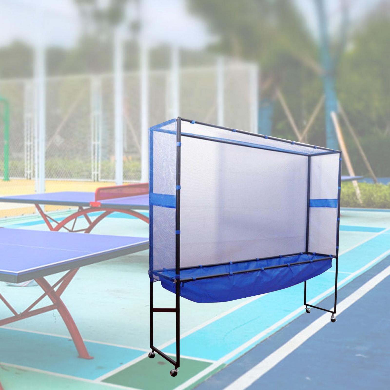 Table Tennis Robot - ロボットサーブ練習用可動式卓球ボールネットボールコレクター