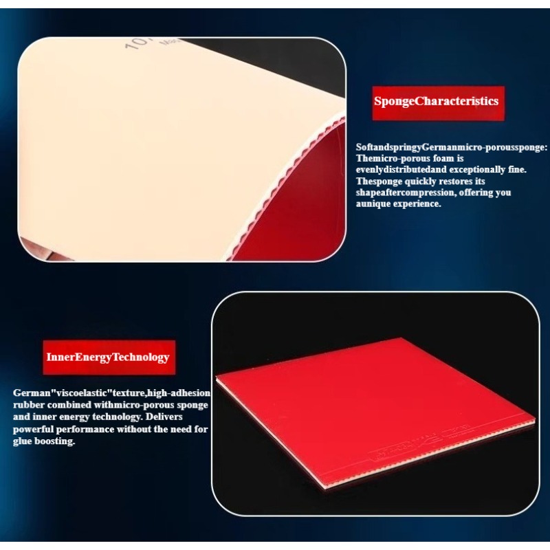 TIBHAR K2 ドイツ製輸入卓球ラバー シート タッキー - Table Tennis Germany のレビューと価格