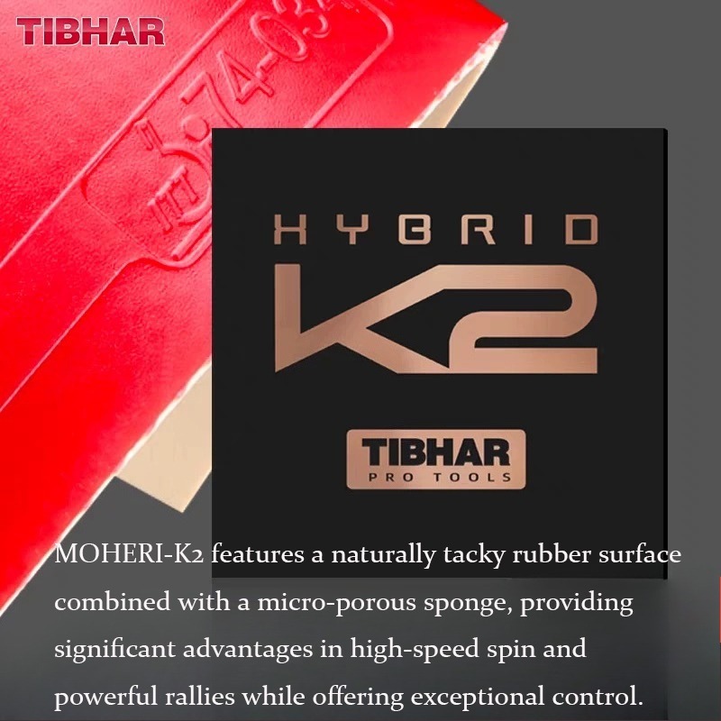 TIBHAR K2 ドイツ製輸入卓球ラバー シート タッキー - Table Tennis Germany のレビューと価格