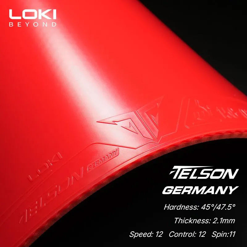 LOKI TELSON GERMANY 卓球ラバー ノンステ - Table Tennis Germany のレビューと価格