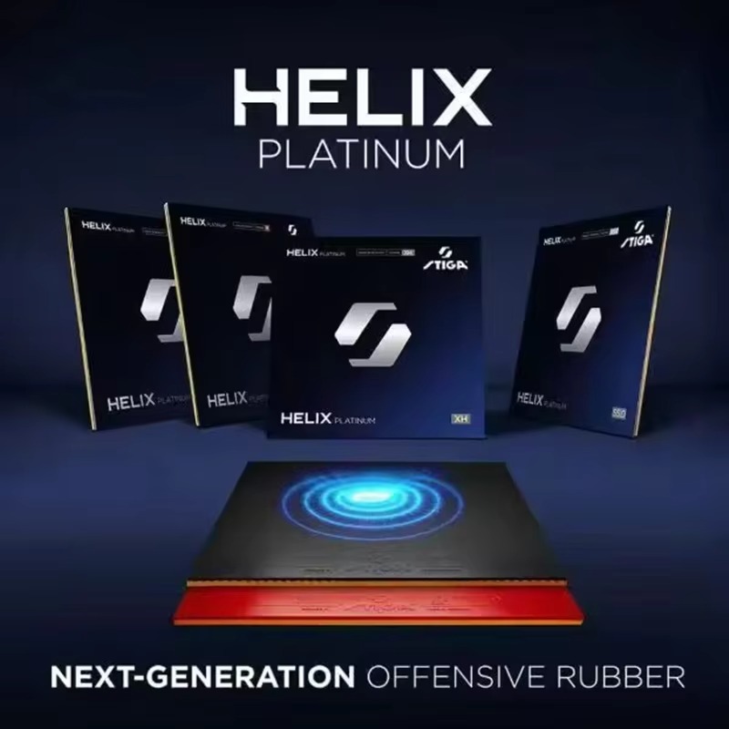 2026 STIGA HELIX プラチナ卓球ラバー ハイテ - Table Tennis Germany のレビューと価格