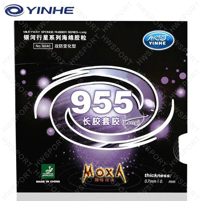YINHE 955 卓球ラバーロングピンプルアンチスピンピン - Donic Table Tennis Ball のレビューと価格