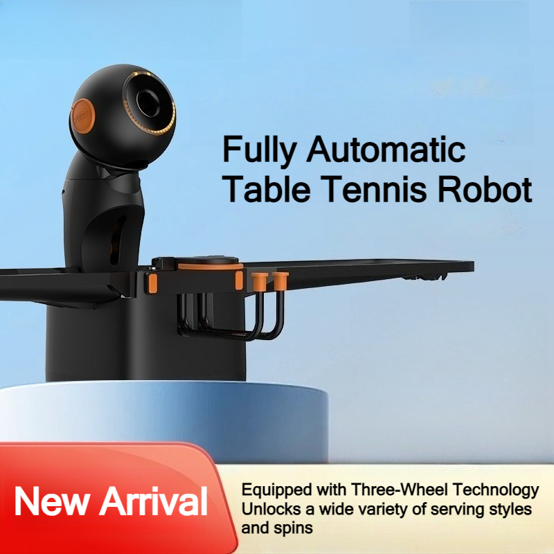 スマート卓球トレーニングロボット音声制御ボールリサイクルマル - Table Tennis Robot のレビューと価格