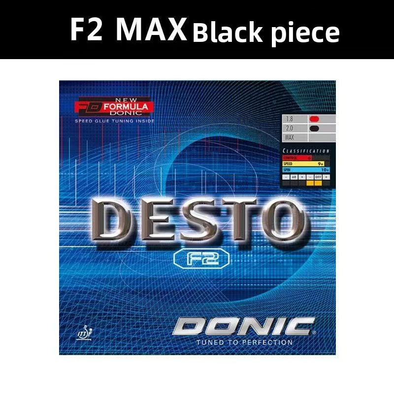 ドイツ製の本物のDONICF2卓球ラバー、収斂性スリーブ、リ - Table Tennis Germany のレビューと価格
