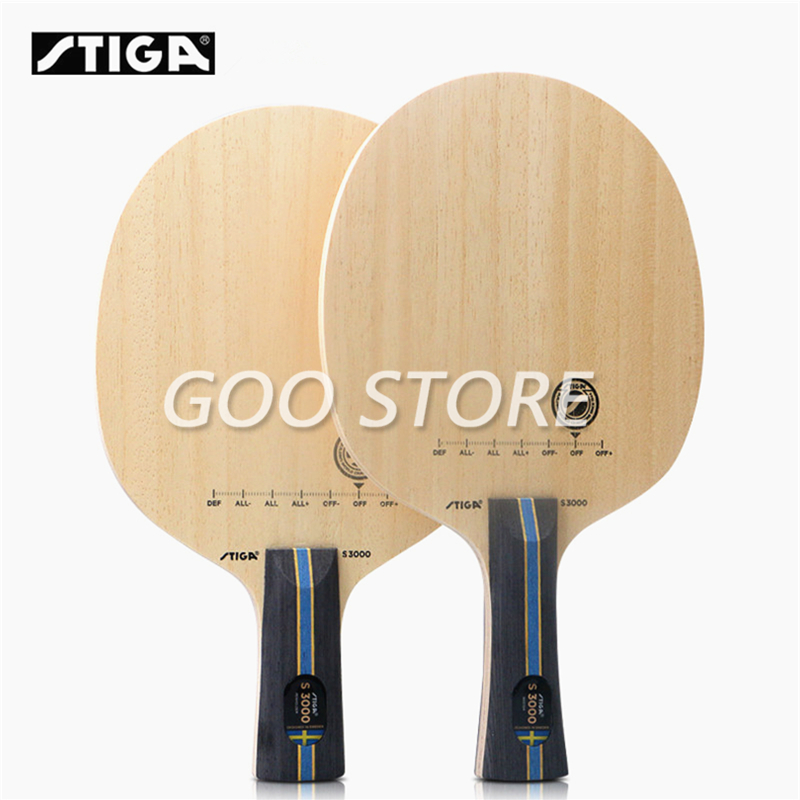STIGA 卓球ブレード S3000 オールラウンドプレイ  - Table Tennis Is Played With A のレビューと価格