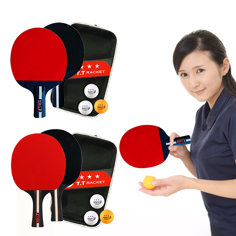 卓球ラケット,バッグ付き,ピンポンラケット,2ラケット,3ボ - Table Tennis Video Game のレビューと価格