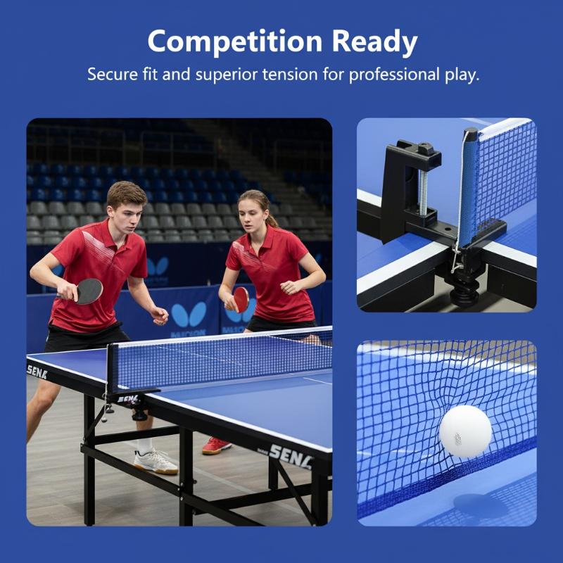 プロフェッショナル卓球ネット 高弾性ピンポン交換用ネット ト - Table Tennis Is Played With A のレビューと価格