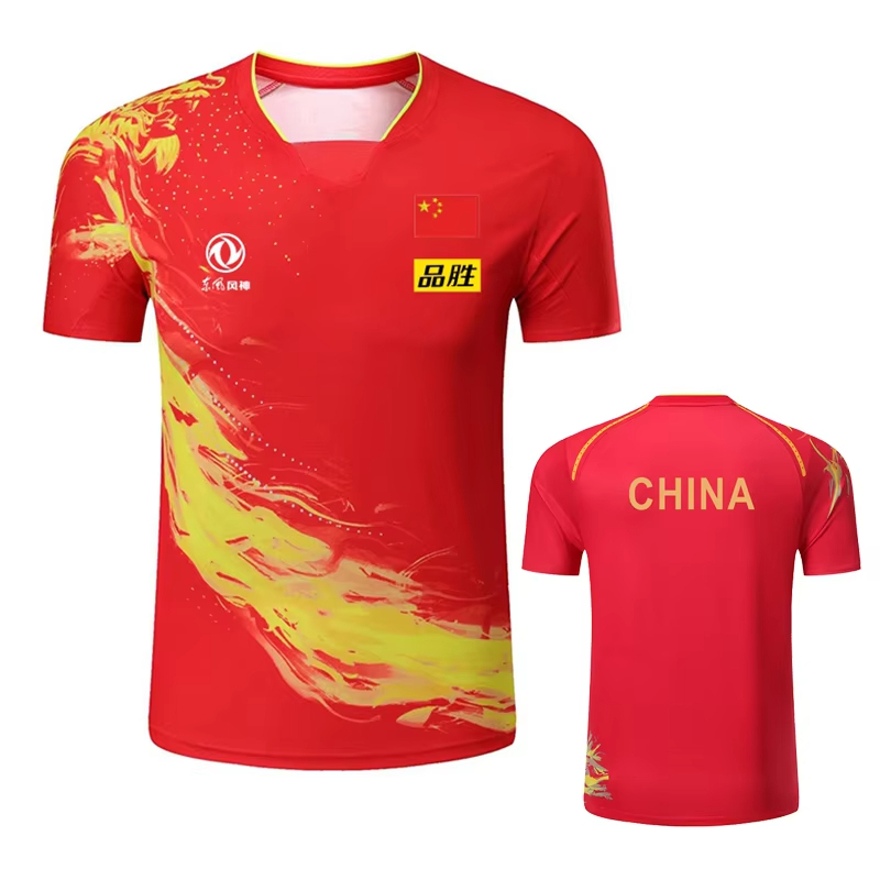 男性と女性のためのドラゴンプリント卓球Tシャツ,ファッション - Table Tennis China のレビューと価格