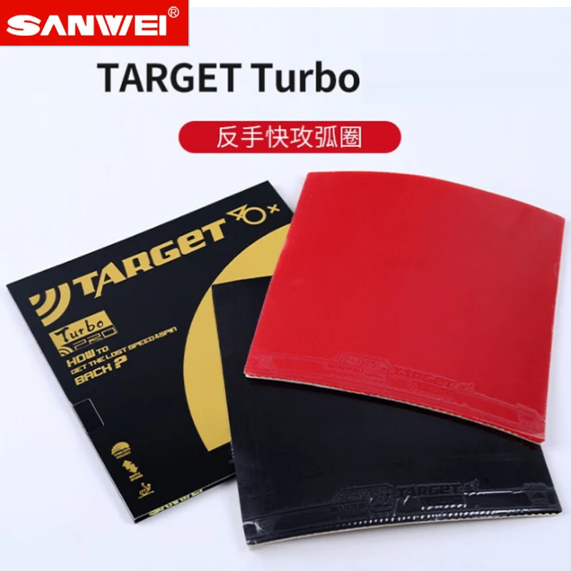 Sanwei-ヨーロッパのターゲット卓球ゴムシート、40プラ - Table Tennis Germany のレビューと価格